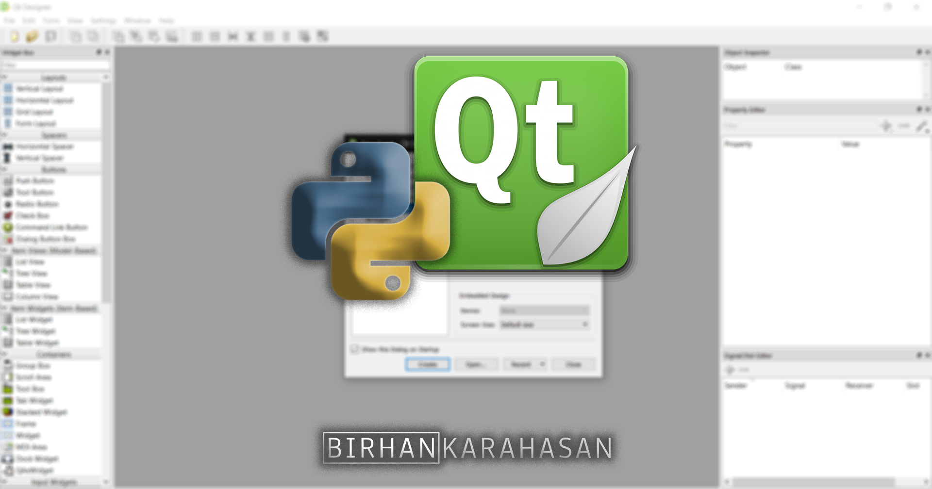 Python ile Qt Designer Kullanımı